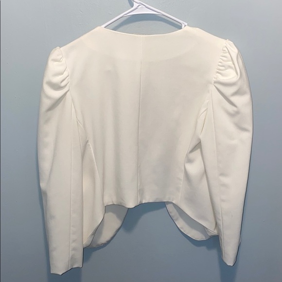 Anthropologie White Blazer - Picture 4 of 5